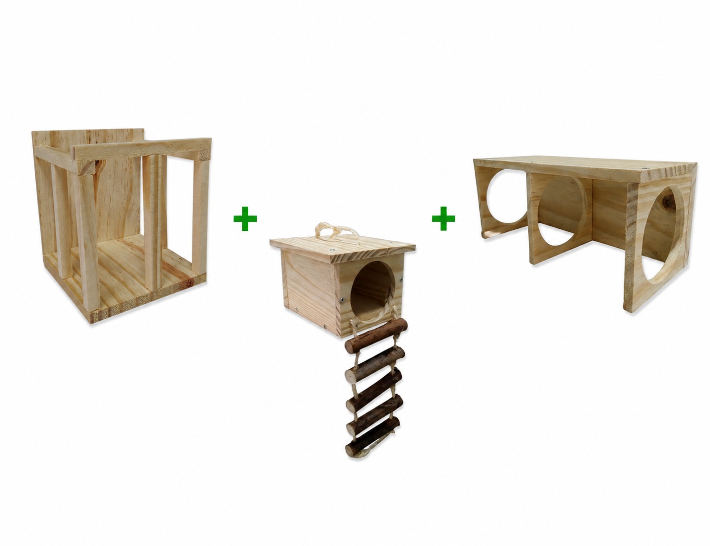 Brinquedos para Roedores - Kit 4